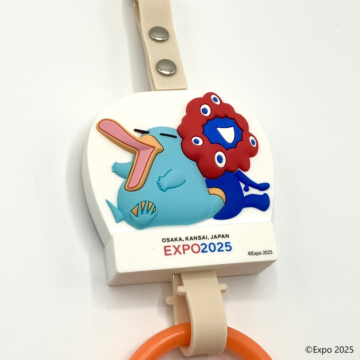 EXPO2025 ミャクミャク つり革レプリカ　新品未使用 EXPO2025 ミャクミャク つり革レプリカ ミャクミャク×JR西日本イコ